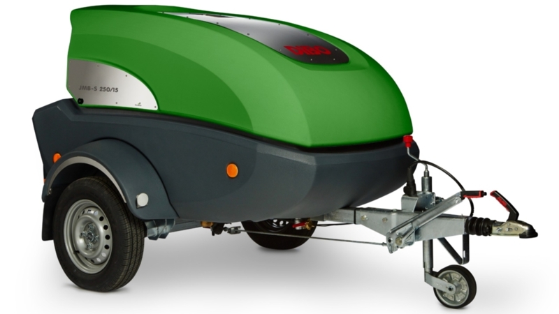 DiBO hogedruktrailer 250/15