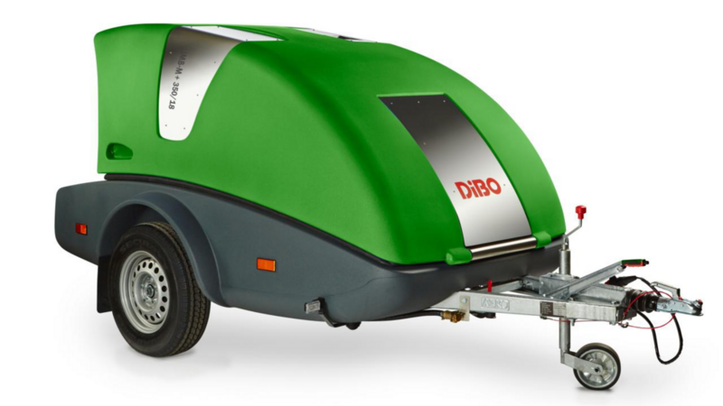 DiBO hogedruktrailer JMB-M+ 350/18 met stoomfunctie