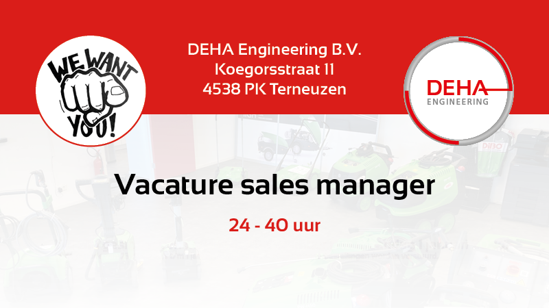 Vacature sales manager